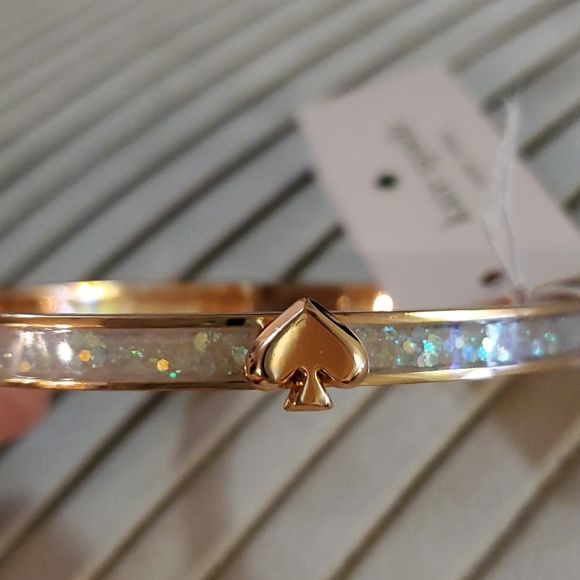 kate spade Jewelry - NWT Kate Spade Everyday Spade Glitter Bracelet